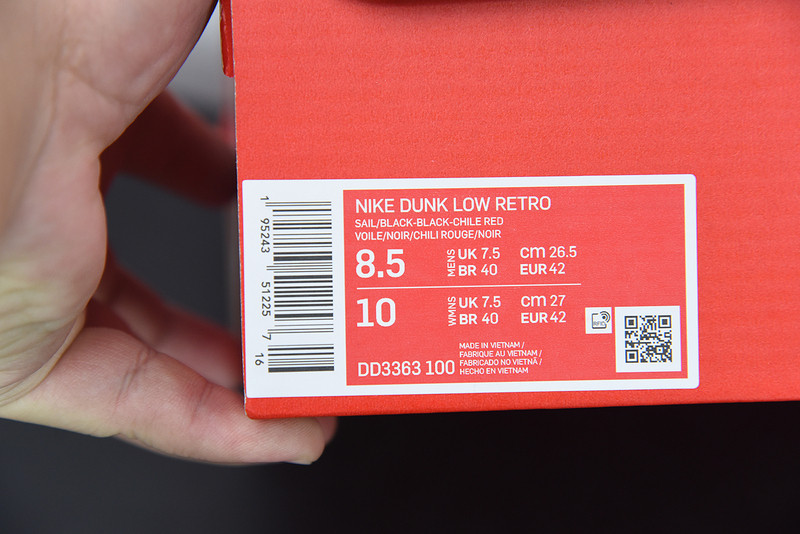 NBA X NIKE SB DUNK LOW EMB “CHICAGO” DD3363-100