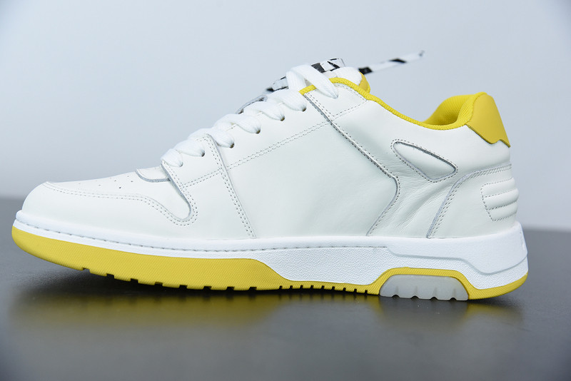 OF™ C/O VIRGIL ABLOH OUT OF OFFICE LOW-TOP LEATHER SNEAKERS ‘OOO“