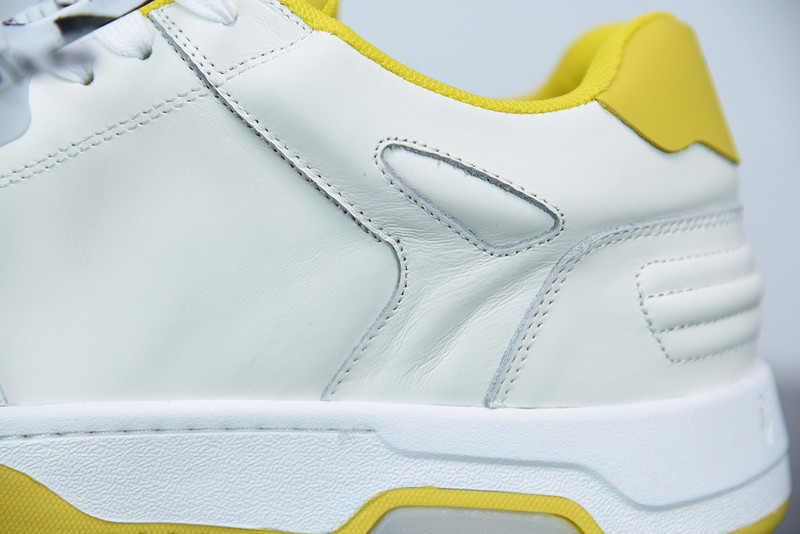 OF™ C/O VIRGIL ABLOH OUT OF OFFICE LOW-TOP LEATHER SNEAKERS ‘OOO“