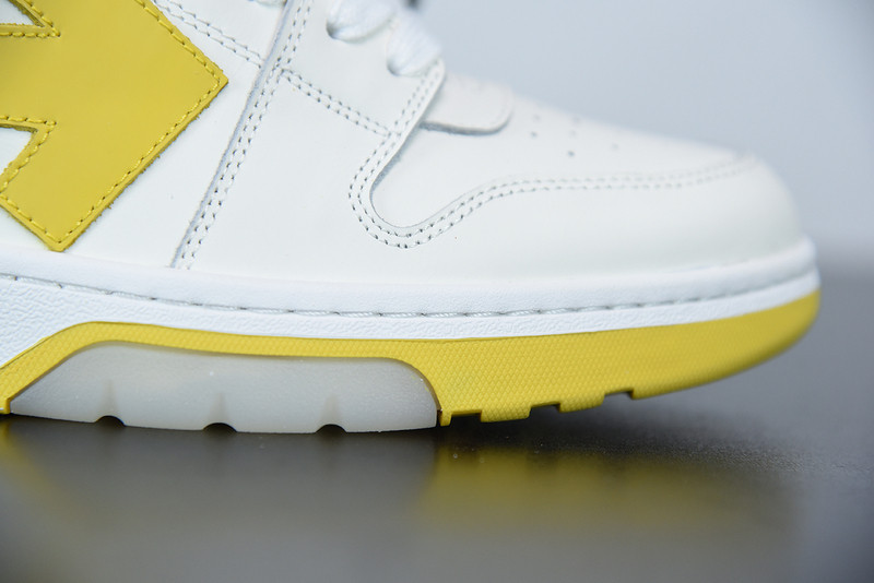 OF™ C/O VIRGIL ABLOH OUT OF OFFICE LOW-TOP LEATHER SNEAKERS ‘OOO“