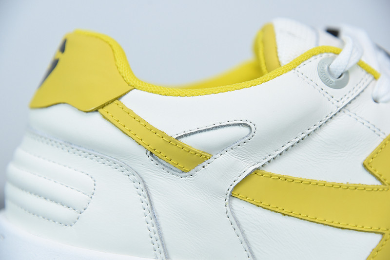 OF™ C/O VIRGIL ABLOH OUT OF OFFICE LOW-TOP LEATHER SNEAKERS ‘OOO“