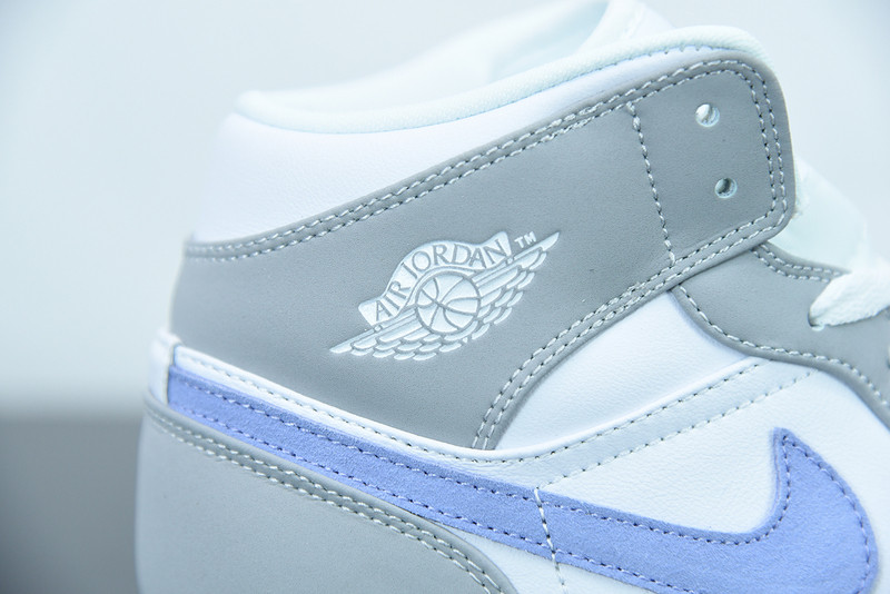 AIR JORDAN 1 MID GREY BLUE BQ6472-105