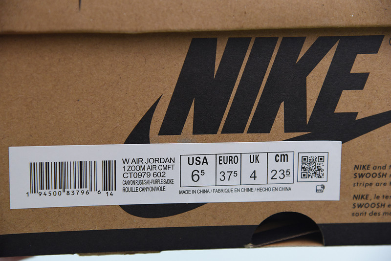 AIR JORDAN 1 HIGH ZOOM CMFT CANYON RUST CT0979-602