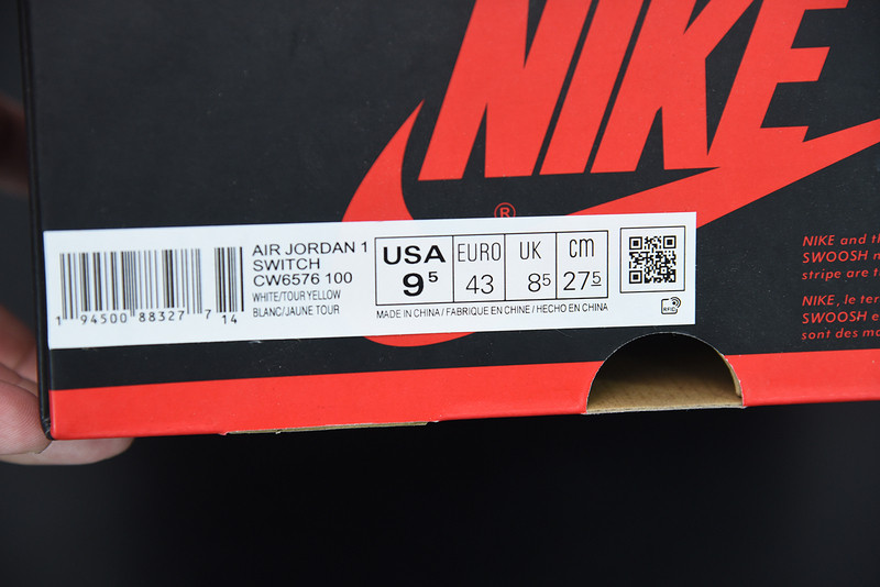 AIR JORDAN 1 HIGH SWITCH ‘LIGHT SMOKE GREY