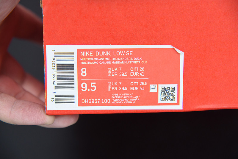 NIKE SB DUNK LOW “MULTI CAMO” DH0957-100