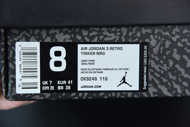 WMNS AIR JORDAN 3 RETRO