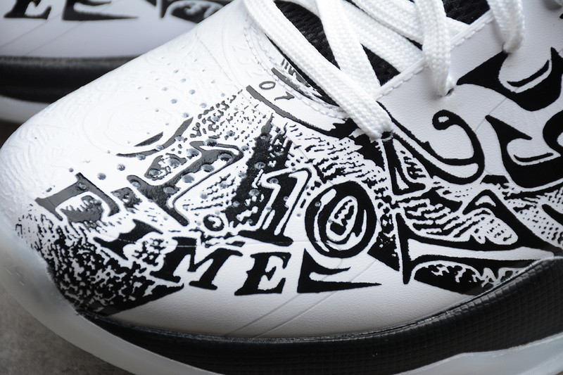 NIKE ZOOM KOBE V PROYRO BLACK MONTH WHITE GOLD CT8044-100