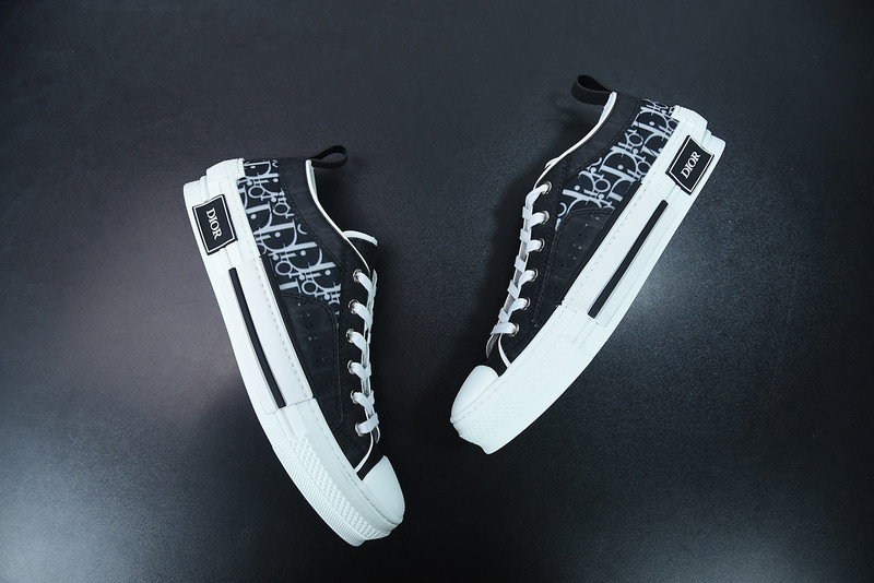 DIO* B23 LOW-TOP SNEAKERS IN OBLIQUE