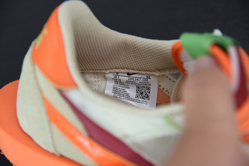 NIKE LDV WAFFLE CLOT SACAI NET ORANGE BLAZE DH1347-100