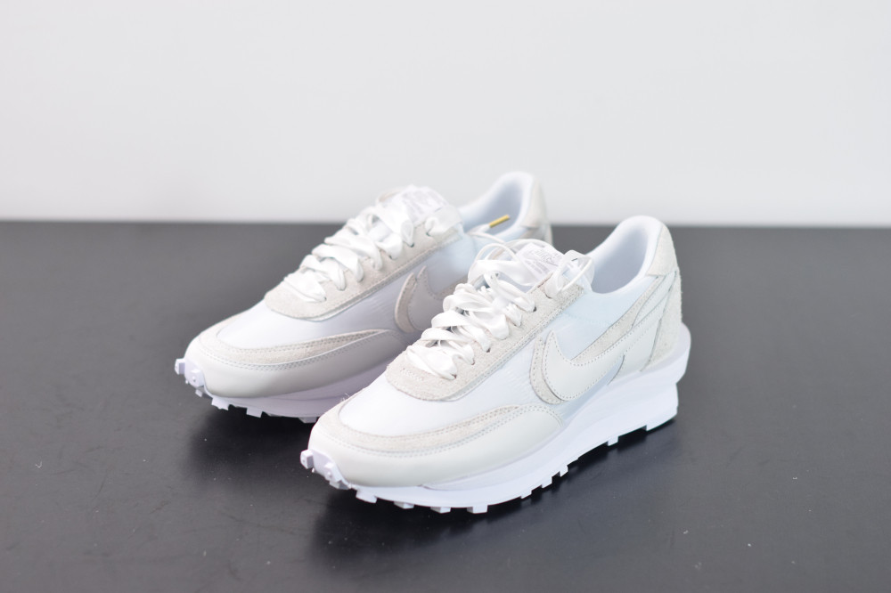 NIKE SACAI NIKE LDWAFFLE WHITE NYLON WHITE BV0073-101