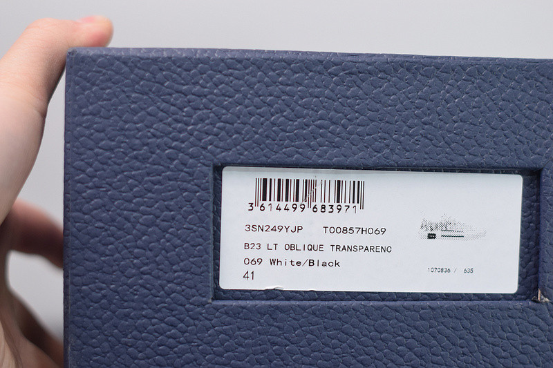 DIO* B23 LOW-TOP SNEAKERS IN OBLIQUE L03N6