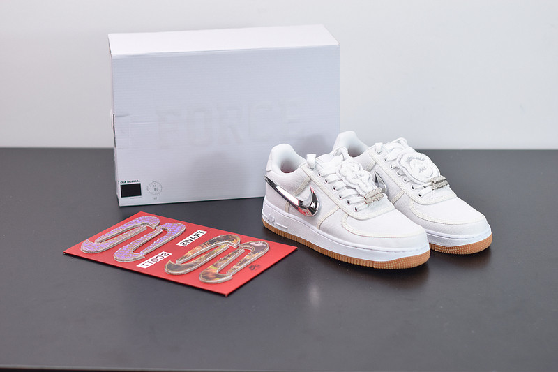 NIKE AIR FORCE 1 LOW "TRAVIS SCOTT" AQ4211-100