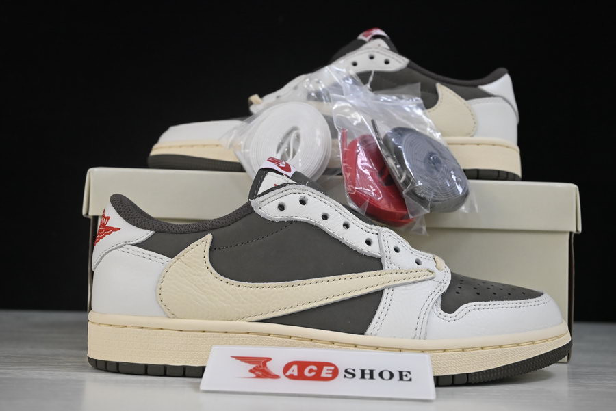 TRAVIS SCOTT X AIR JORDAN 1 LOW OG “REVERSE MOCHA” DM7866-162