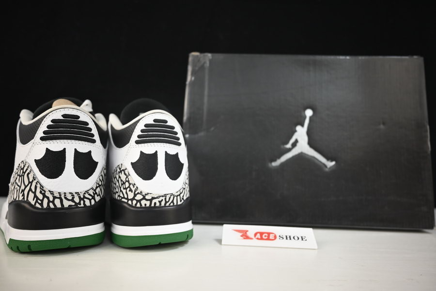 Air Jordan 3 Retro Oregon Ducks Pit Crew White HO11-MNJDL-594282233