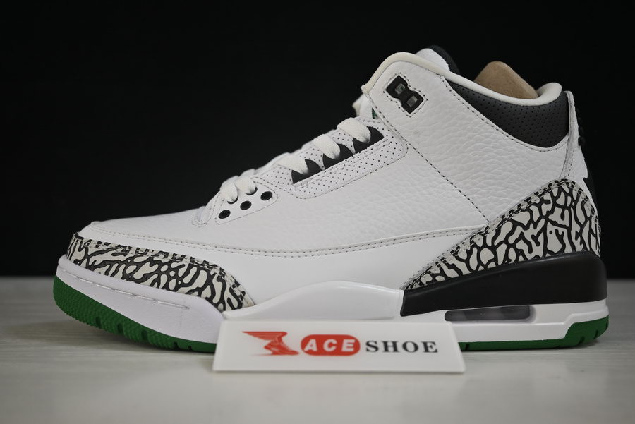 Air Jordan 3 Retro Oregon Ducks Pit Crew White HO11-MNJDL-594282233