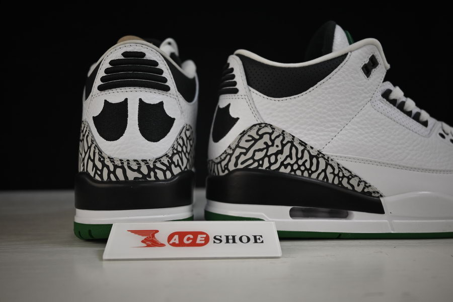 Air Jordan 3 Retro Oregon Ducks Pit Crew White HO11-MNJDL-594282233