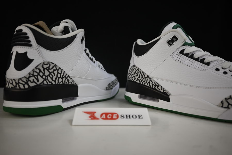 Air Jordan 3 Retro Oregon Ducks Pit Crew White HO11-MNJDL-594282233