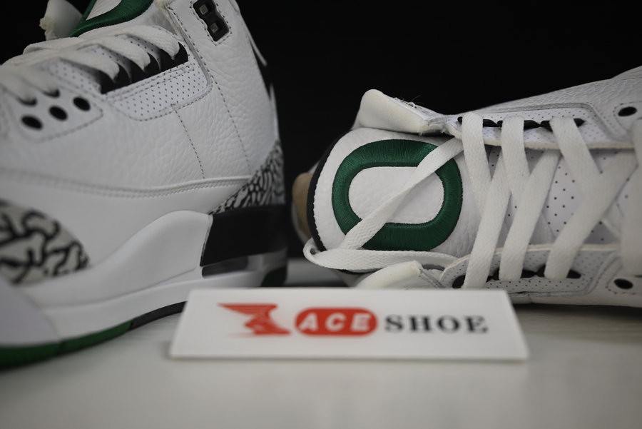 Air Jordan 3 Retro Oregon Ducks Pit Crew White HO11-MNJDL-594282233