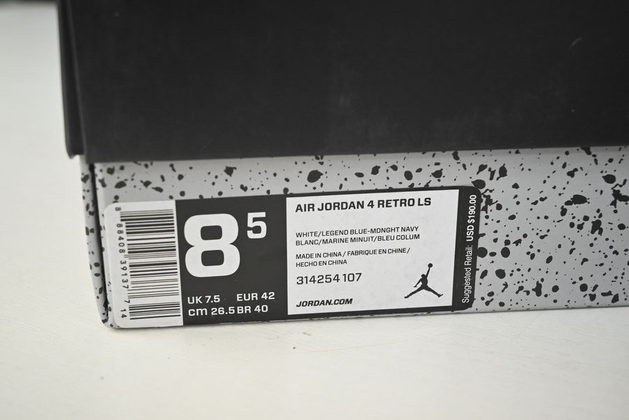 AIR JORDAN 4 RETRO LS