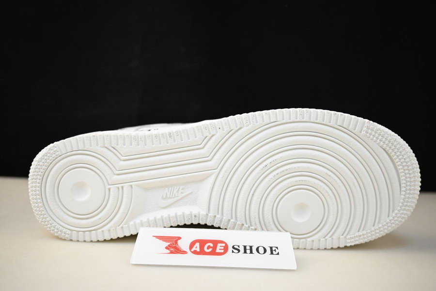 2022 LVT x Nike Air Force 1 07 Low White Grey LD4631-201