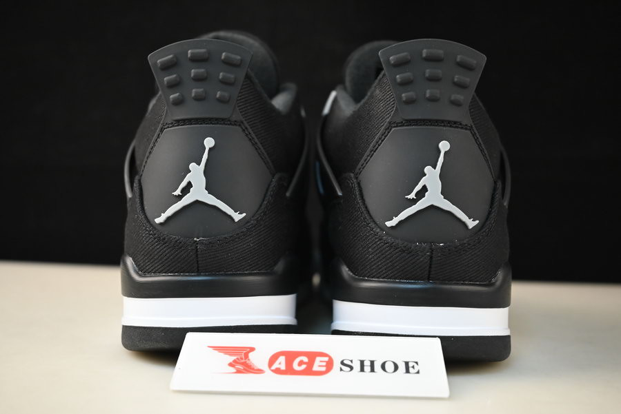AIR JORDAN 4 “BLACK CANVAS” DH7138-006