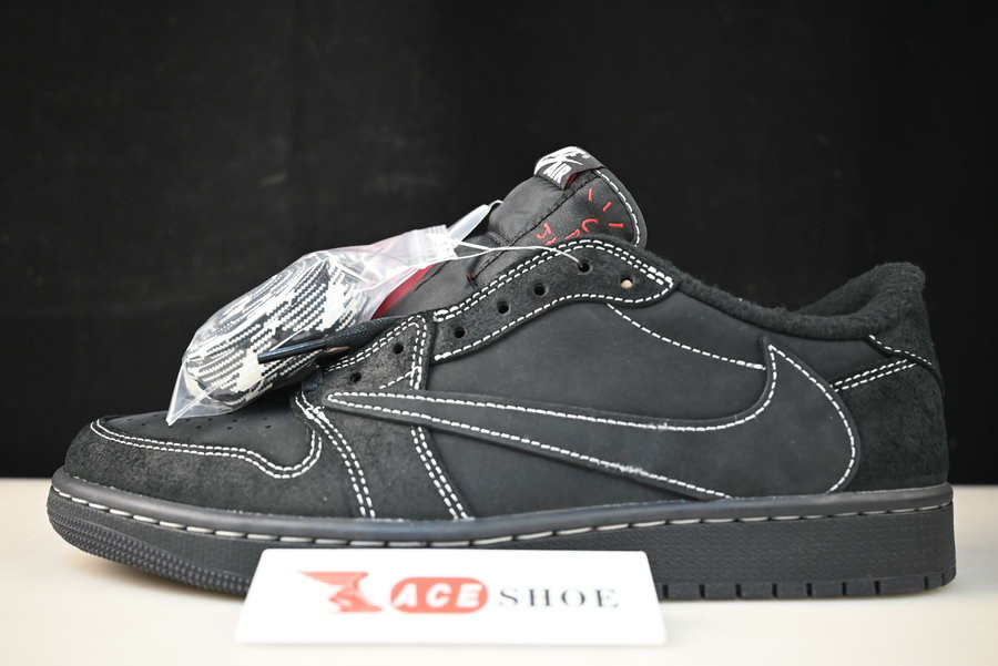 Travis Scott x Air Jordan 1 Low OG “Black Phantom” DM7866-001