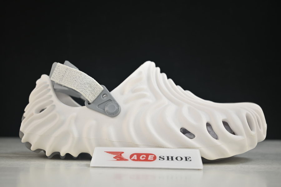 CROCS POLLEX CLOG BY SALEHE BEMBURY SPACKLE ALMOST WHITE