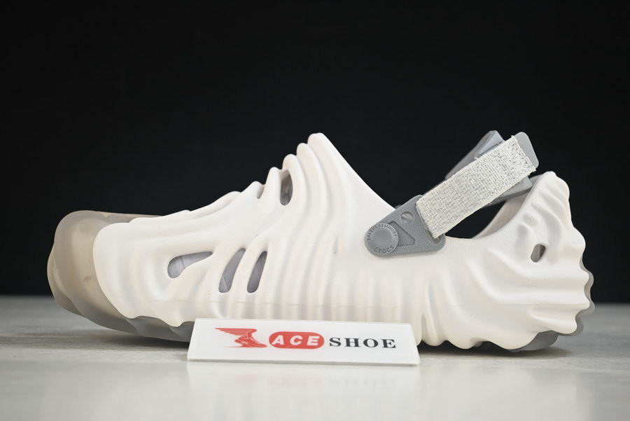 CROCS POLLEX CLOG BY SALEHE BEMBURY SPACKLE ALMOST WHITE