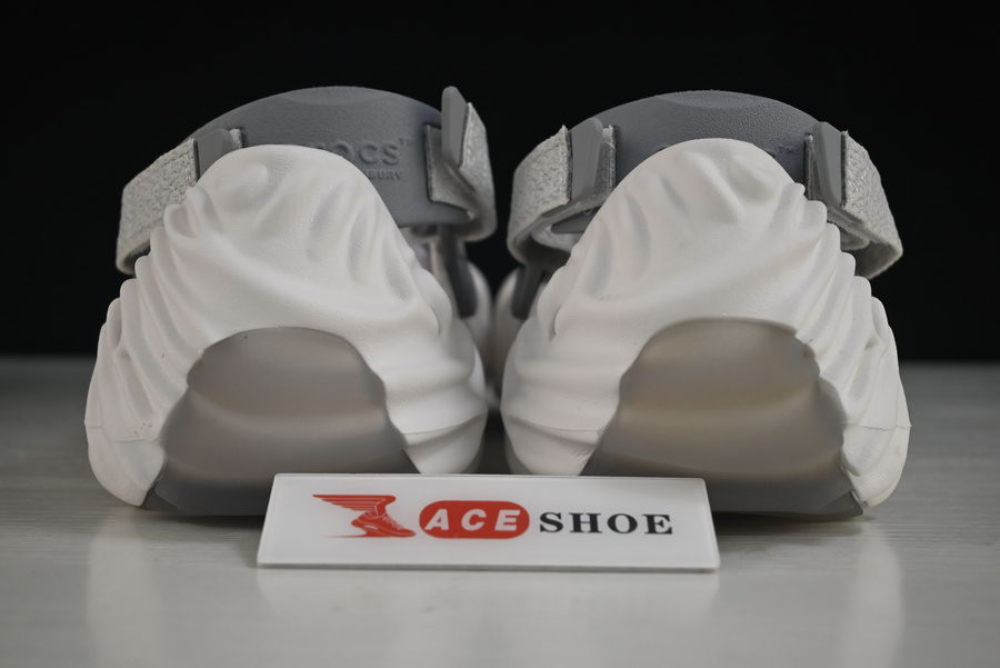 CROCS POLLEX CLOG BY SALEHE BEMBURY SPACKLE ALMOST WHITE