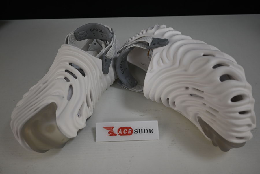 CROCS POLLEX CLOG BY SALEHE BEMBURY SPACKLE ALMOST WHITE