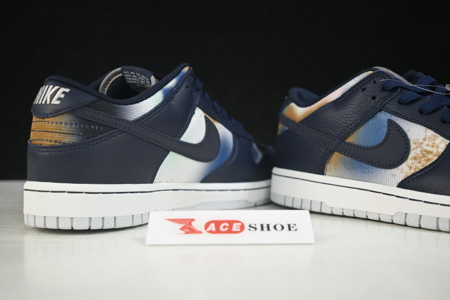 NIKE DUNK LOW GRAFFITI NAVY DM0108-400