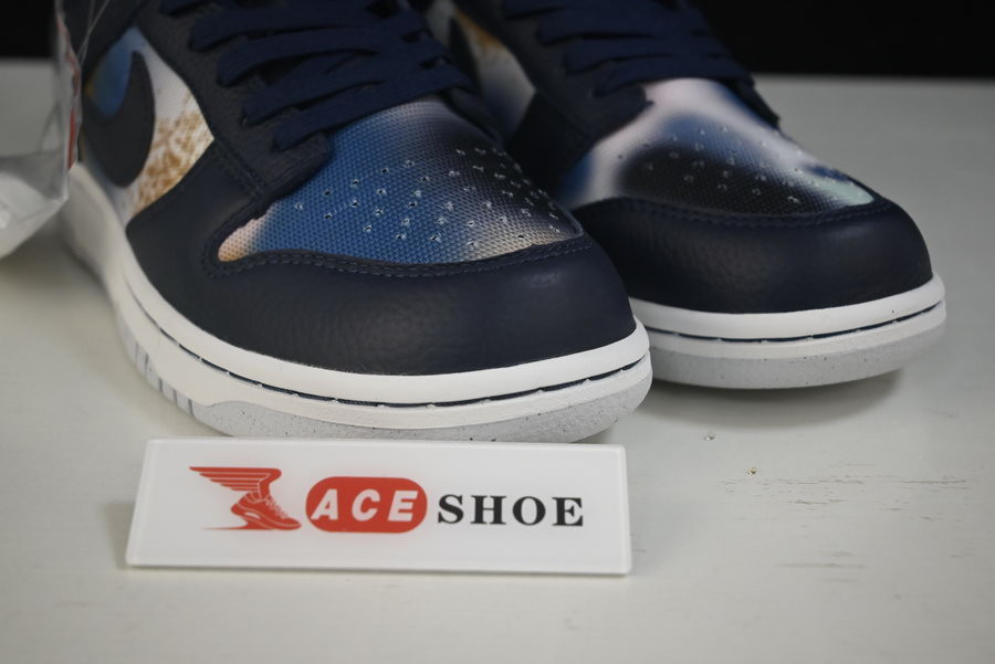 NIKE DUNK LOW GRAFFITI NAVY DM0108-400
