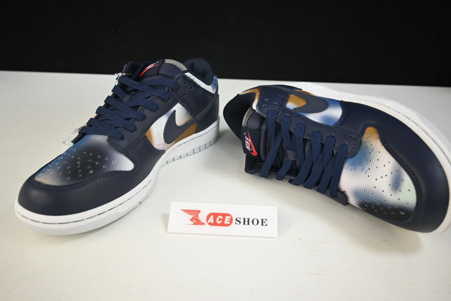 NIKE DUNK LOW GRAFFITI NAVY DM0108-400