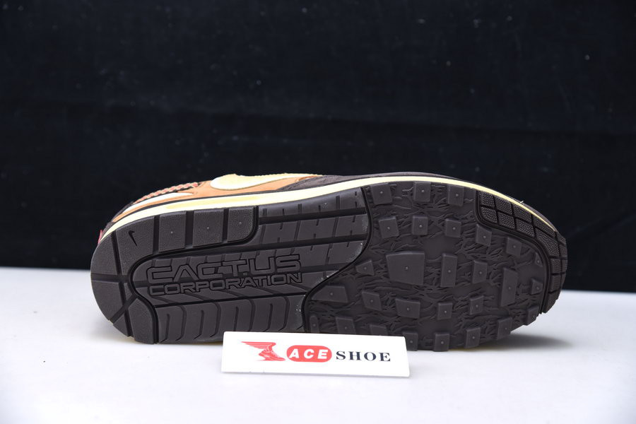 TRAVIS SCOTT X NIKE AIR MAX 1 “BAROQUE BROWN” DO9392-200