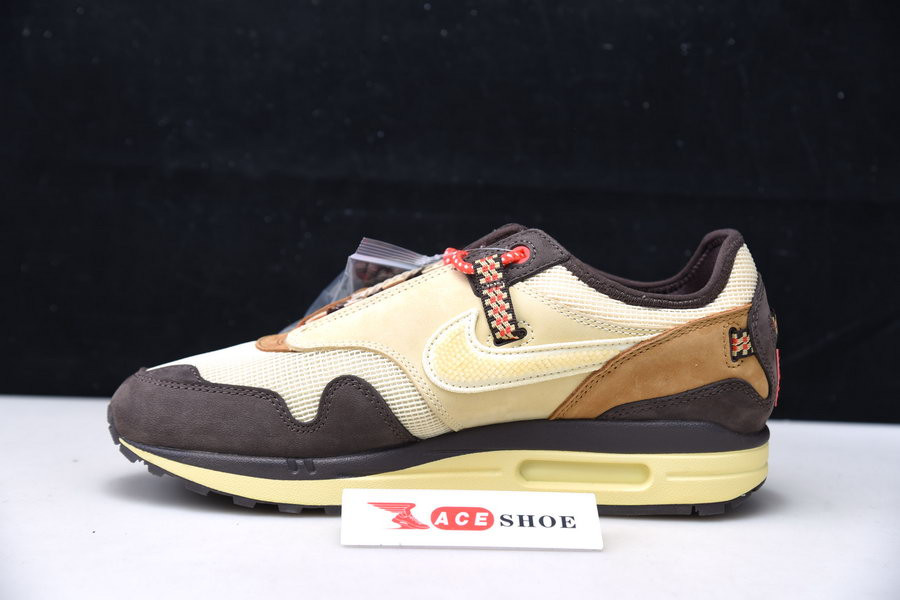 TRAVIS SCOTT X NIKE AIR MAX 1 “BAROQUE BROWN” DO9392-200