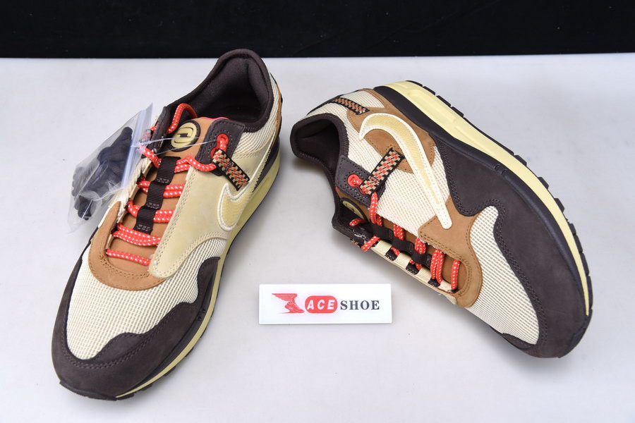 TRAVIS SCOTT X NIKE AIR MAX 1 “BAROQUE BROWN” DO9392-200