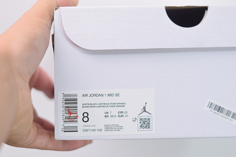 AIR JORDAN 1 MID “MULTICOLOR” CW1140-100