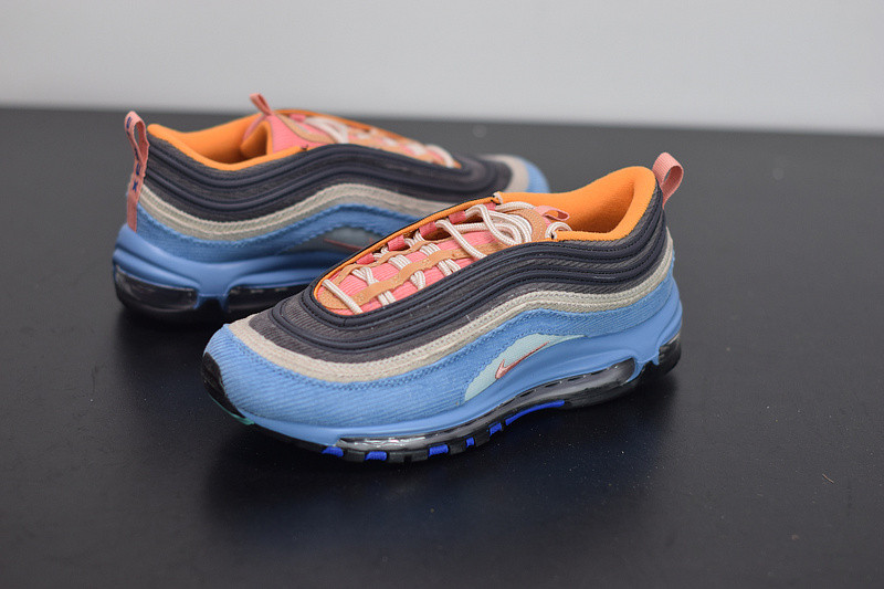 NIKE AIR MAX 97 “CORDUROY PACK”  BLUE/ GRAY CQ7512-046