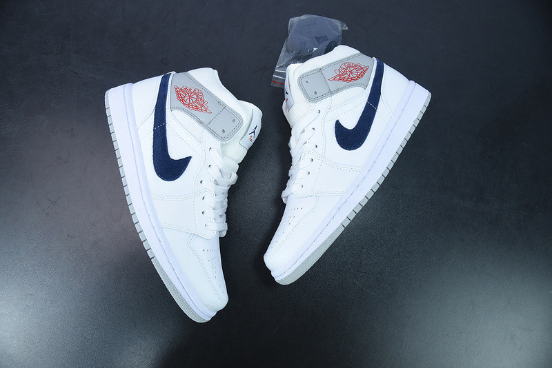 AIR JORDAN 1 MID PARIS WHITE DR8038-100