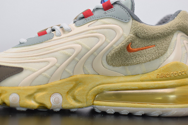 TRAVIS SCOTT’S NIKE AIR MAX 270 REACT “CACTUS TRAILS” CT2864-200