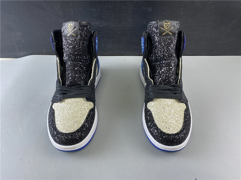 AIR JORDAN 1 X FRAGMENT DESIGN  “GLITTER” CK5566-400