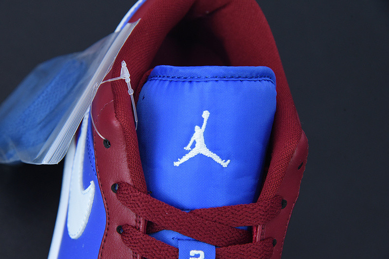 AIR JORDAN 1 LOW POMEGRANATE MEDIUM BLUE DC0774-604