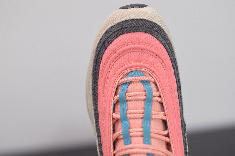 NIKE AIR MAX 97 “CORDUROY PACK”  WHITE/PINK  CQ7512-462