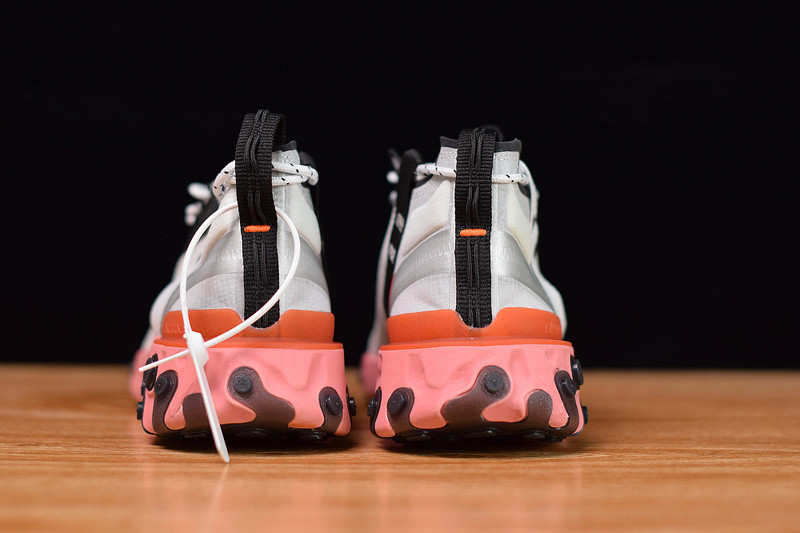 NIKE REACT RUNNERr MID WR ISPA WHITE LIGHT CRIMSON AT3143-100
