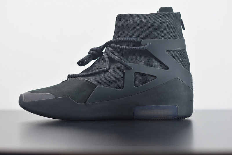 NIKE CONFIRMS AIR FEAR OF GOD 1 “TRIPLE BLACK”  AR4237-005
