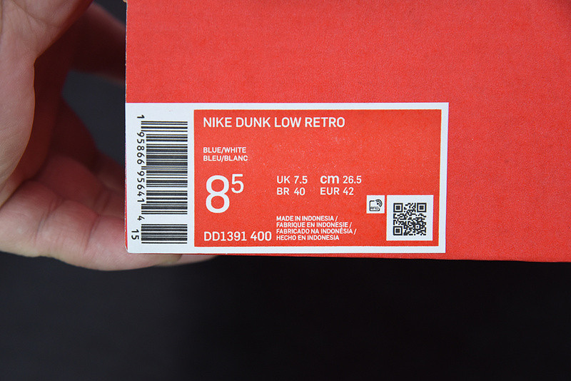 NIKE DUNK LOW VALERIAN BLUE DD1391-400