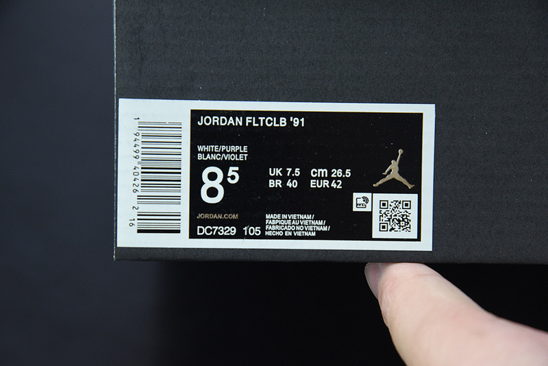 AIR JORDAN FLIGHT CLUB 91 LAKERS DC7329-105