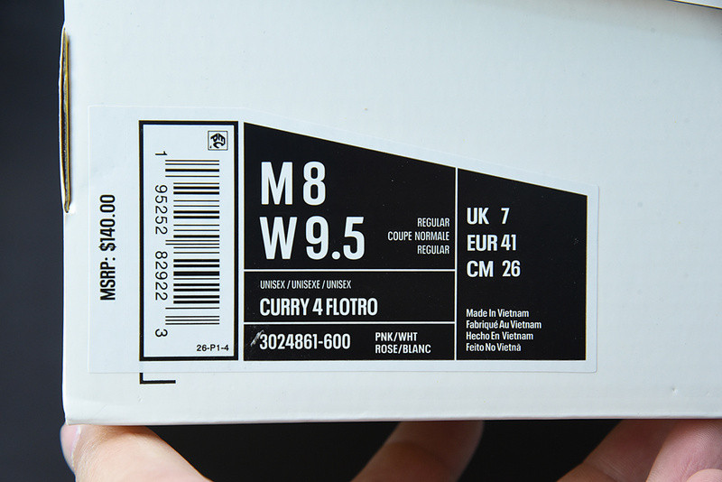 Under Armour Curry 4 Flotro Pink 3024861-600