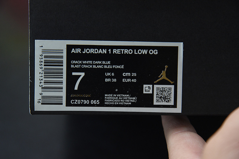 Air Jordan 1 Retro Low OG Crack White CZ0790-065