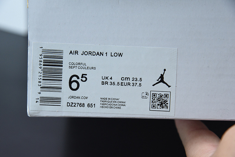 Air Jordan 1 Low Covered in Pastel Pinks and Purples DZ2768-651